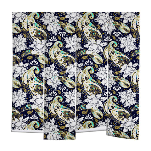 Marta Barragan Camarasa Paisley Bloom Pattern Wall Mural