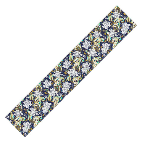 Marta Barragan Camarasa Paisley Bloom Pattern Table Runner