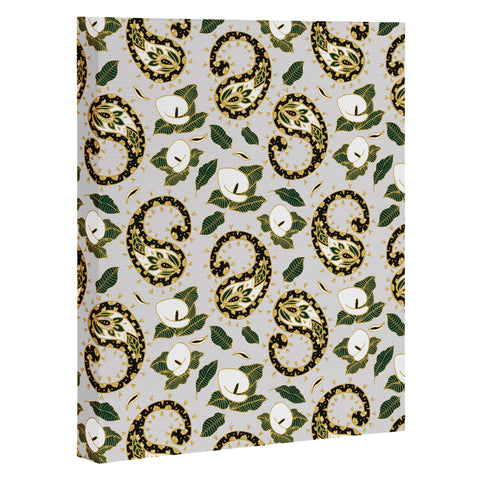 Marta Barragan Camarasa Paisley botanical obsessions Art Canvas