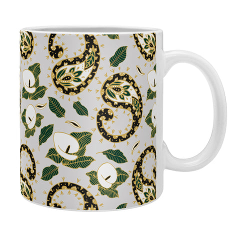 Marta Barragan Camarasa Paisley botanical obsessions Coffee Mug