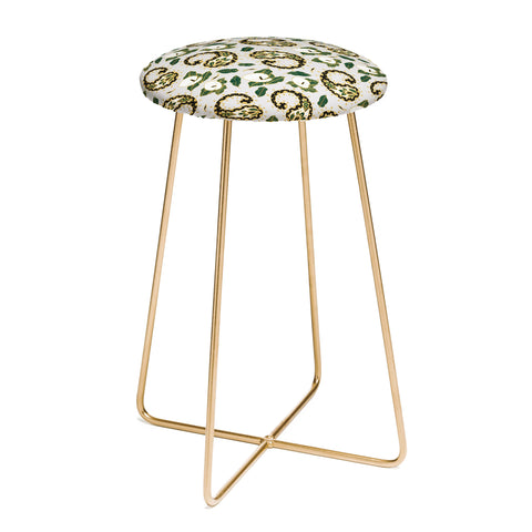 Marta Barragan Camarasa Paisley botanical obsessions Counter Stool