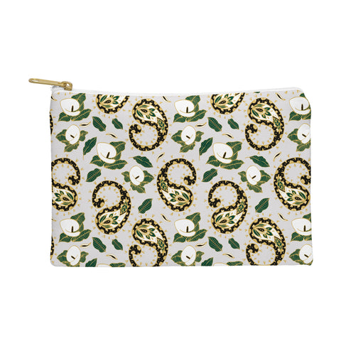 Marta Barragan Camarasa Paisley botanical obsessions Pouch