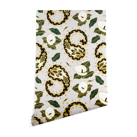 Marta Barragan Camarasa Paisley botanical obsessions Wallpaper