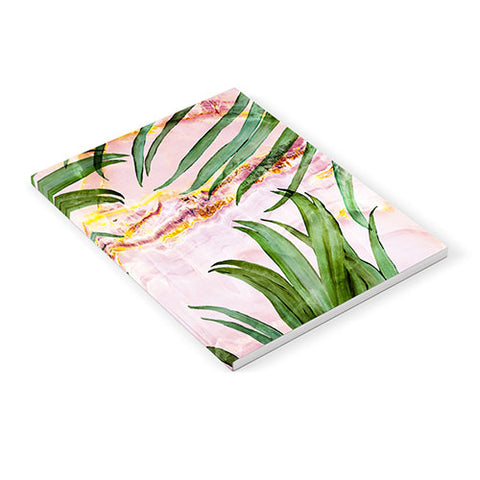 Marta Barragan Camarasa Palm leaf on marble 01 Notebook