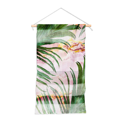 Marta Barragan Camarasa Palm leaf on marble 01 Wall Hanging Portrait
