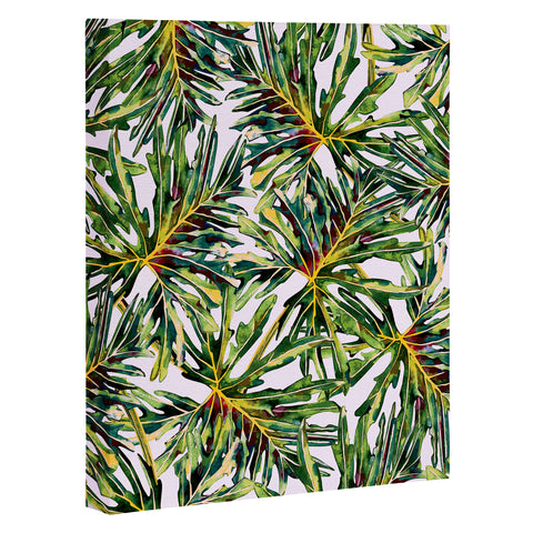 Marta Barragan Camarasa Palm leaves paradise Art Canvas