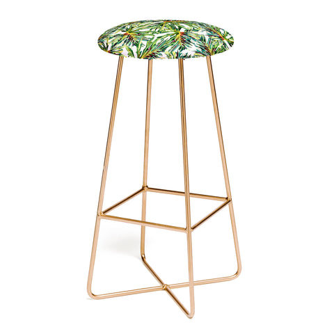 Marta Barragan Camarasa Palm leaves paradise Bar Stool