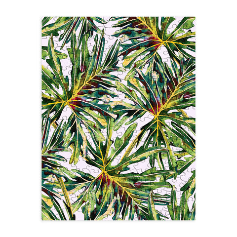 Marta Barragan Camarasa Palm leaves paradise Puzzle