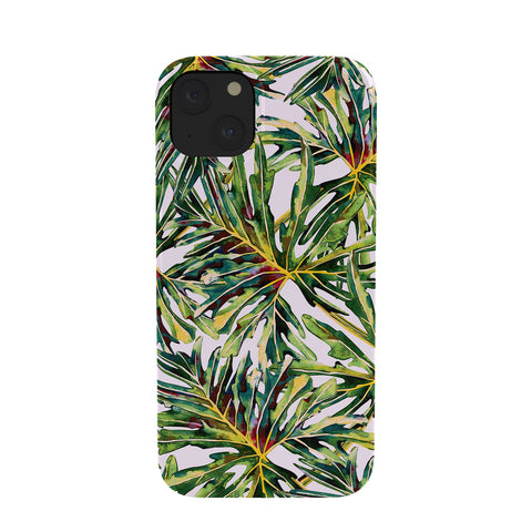 Marta Barragan Camarasa Palm leaves paradise Phone Case