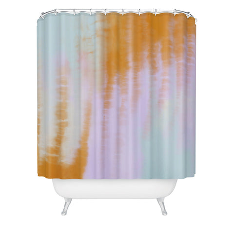 Marta Barragan Camarasa Pastel colors tie dye 71 Shower Curtain