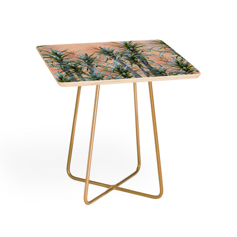Marta Barragan Camarasa Pastel palm trees Square Side Table