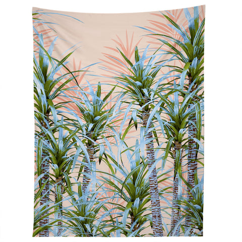 Marta Barragan Camarasa Pastel palm trees Tapestry