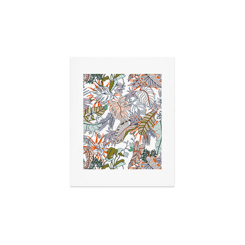 Marta Barragan Camarasa Pastel tropical botanical 90 Art Print