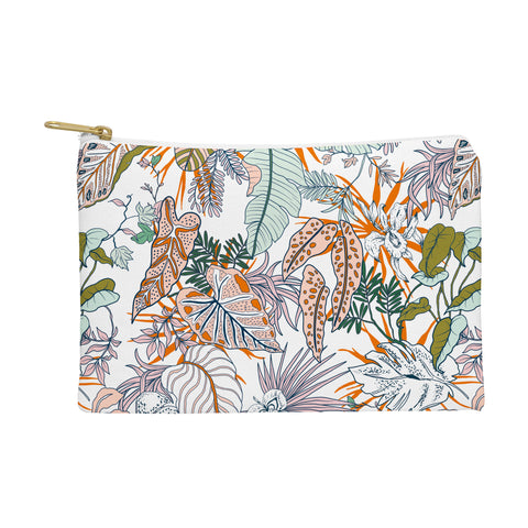 Marta Barragan Camarasa Pastel tropical botanical 90 Pouch