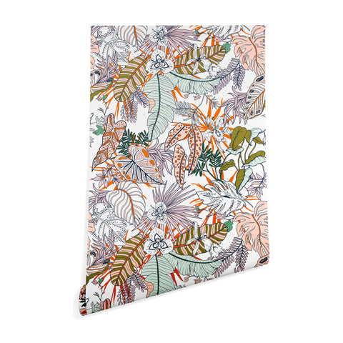 Marta Barragan Camarasa Pastel tropical botanical 90 Wallpaper