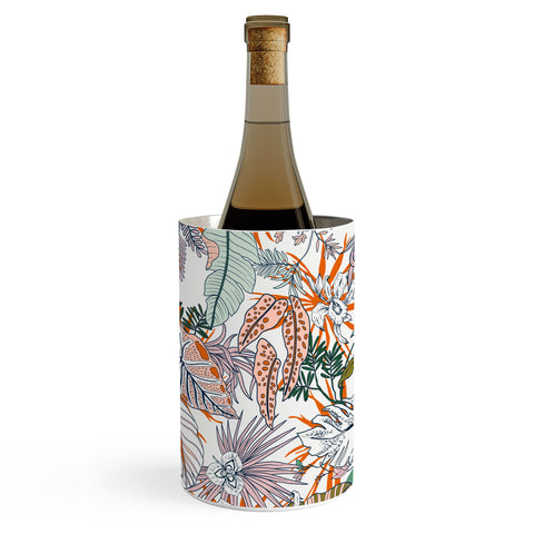 Marta Barragan Camarasa Pastel tropical botanical 90 Wine Chiller