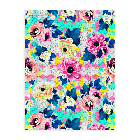 Marta Barragan Camarasa Pattern blooms along the geometry Puzzle