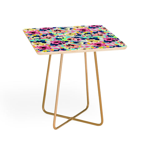 Marta Barragan Camarasa Pattern blooms along the geometry Side Table