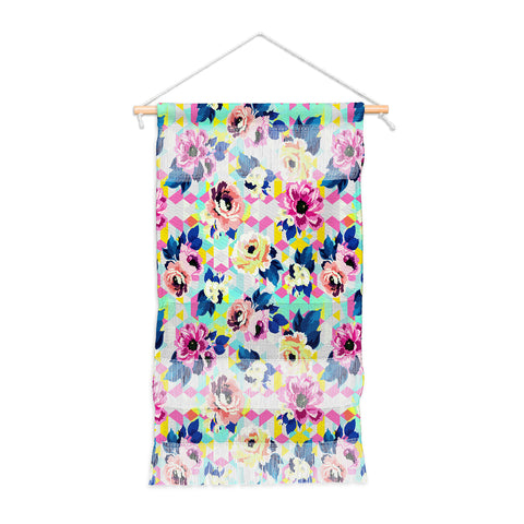 Marta Barragan Camarasa Pattern blooms along the geometry Wall Hanging Portrait