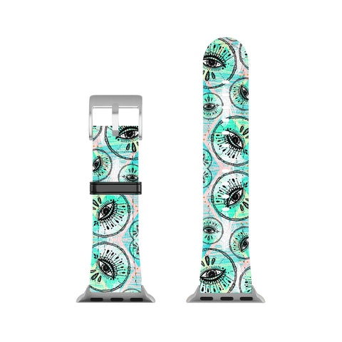 Marta Barragan Camarasa Pattern boho eyes II Apple Watch Band