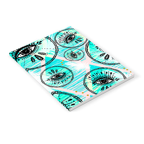 Marta Barragan Camarasa Pattern boho eyes II Notebook