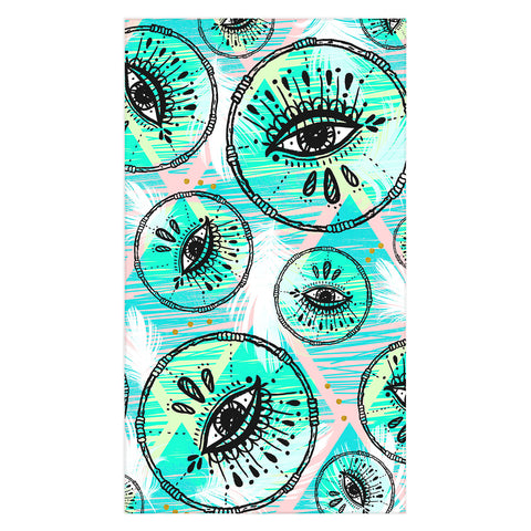 Marta Barragan Camarasa Pattern boho eyes II Tablecloth