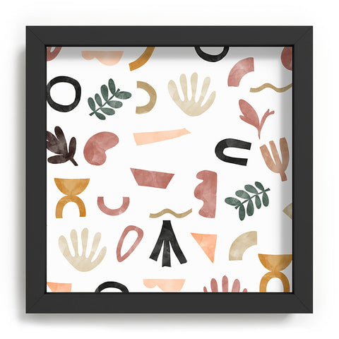 Marta Barragan Camarasa Pattern desert shapes Recessed Framing Square