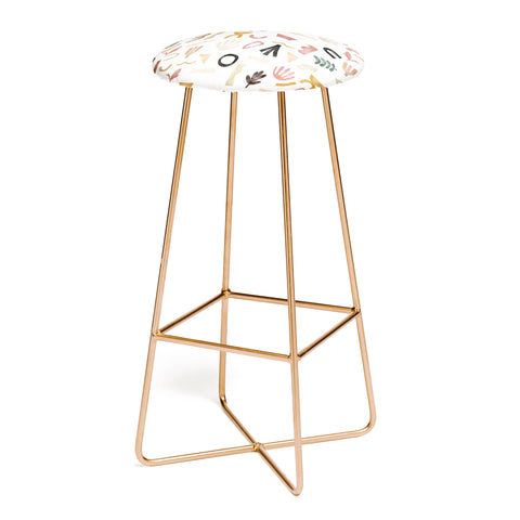 Marta Barragan Camarasa Pattern desert shapes Bar Stool