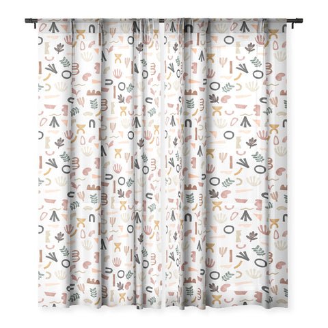 Marta Barragan Camarasa Pattern desert shapes Sheer Non Repeat