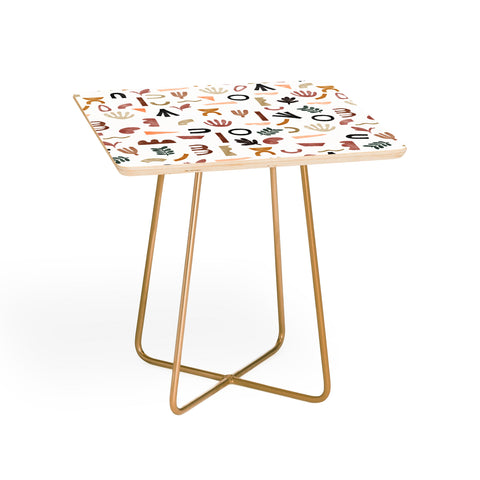 Marta Barragan Camarasa Pattern desert shapes Side Table
