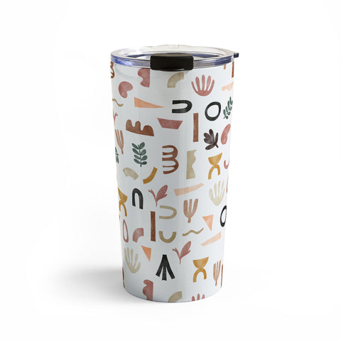Marta Barragan Camarasa Pattern desert shapes Travel Mug
