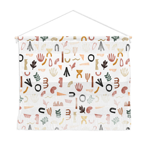 Marta Barragan Camarasa Pattern desert shapes Wall Hanging Landscape