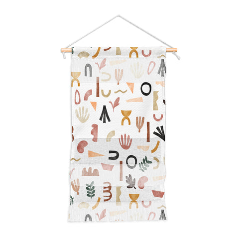 Marta Barragan Camarasa Pattern desert shapes Wall Hanging Portrait