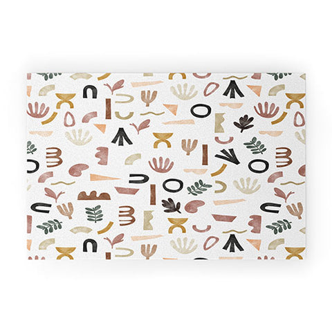 Marta Barragan Camarasa Pattern desert shapes Welcome Mat