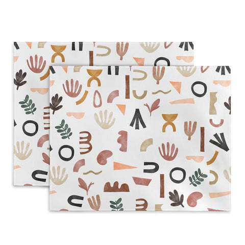 Marta Barragan Camarasa Pattern desert shapes Placemat