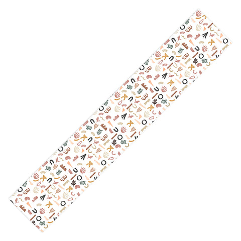 Marta Barragan Camarasa Pattern desert shapes Table Runner