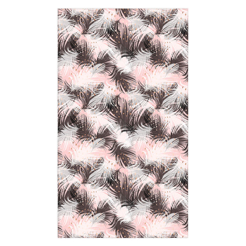 Marta Barragan Camarasa Pattern feathers and drops of copper Tablecloth