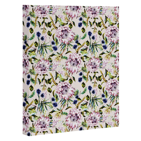 Marta Barragan Camarasa Pattern floral boho Art Canvas