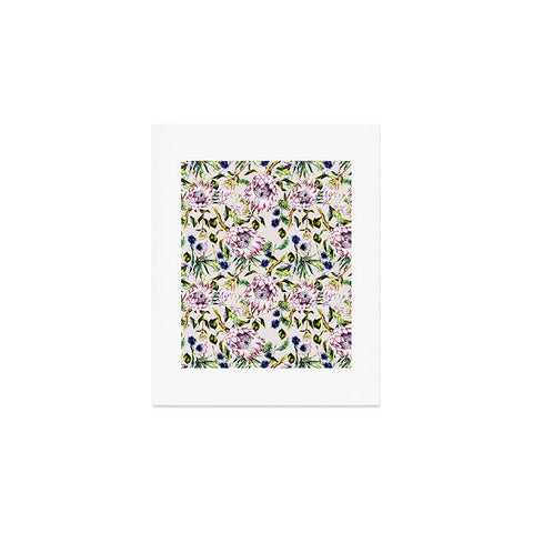 Marta Barragan Camarasa Pattern floral boho Art Print