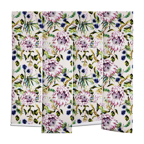 Marta Barragan Camarasa Pattern floral boho Wall Mural
