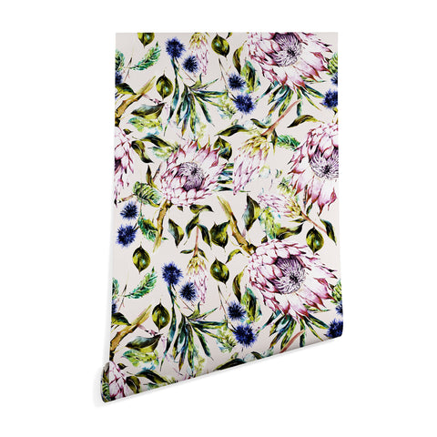 Marta Barragan Camarasa Pattern floral boho Wallpaper