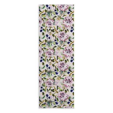 Marta Barragan Camarasa Pattern floral boho Yoga Towel