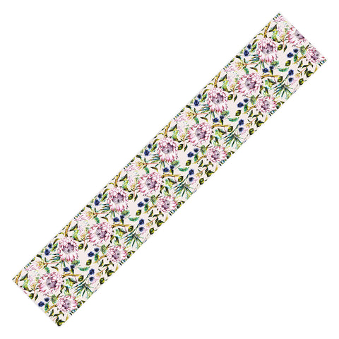 Marta Barragan Camarasa Pattern floral boho Table Runner