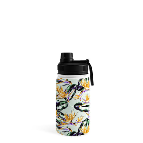 Marta Barragan Camarasa Pattern floral exotic Water Bottle