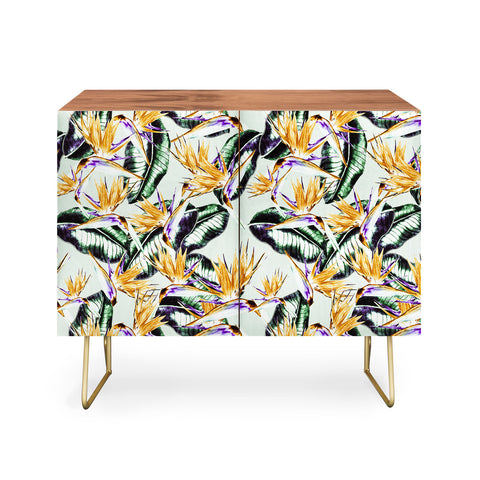 Marta Barragan Camarasa Pattern floral exotic Credenza