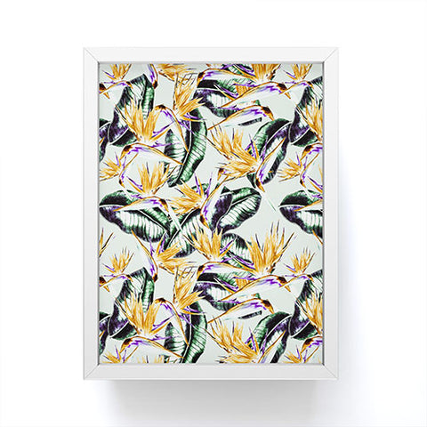Marta Barragan Camarasa Pattern floral exotic Framed Mini Art Print