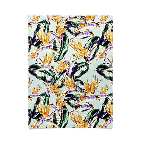 Marta Barragan Camarasa Pattern floral exotic Poster
