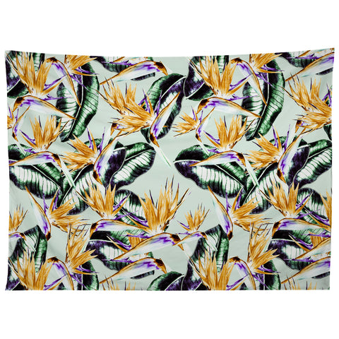 Marta Barragan Camarasa Pattern floral exotic Tapestry