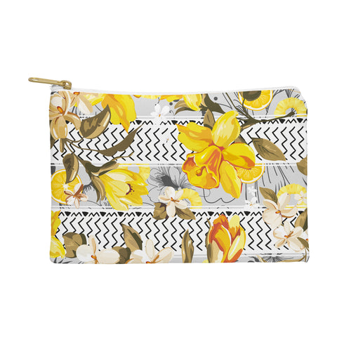 Marta Barragan Camarasa Pattern flowers and fruits Pouch