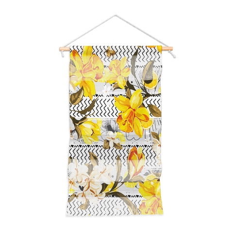 Marta Barragan Camarasa Pattern flowers and fruits Wall Hanging Portrait